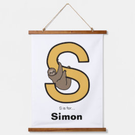 S is voor... hangend wandkleed