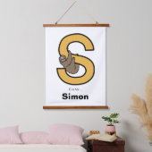 S is voor... hangend wandkleed (Slaapkamer)