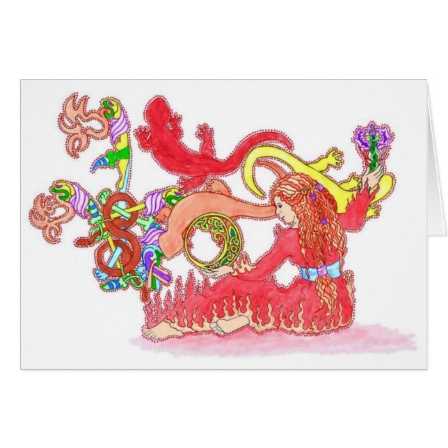 S is voor salamander (Voorkant Horizontaal)