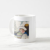 S is voor schip koffiemok (Voorkant links)