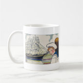 S is voor schip koffiemok (Links)