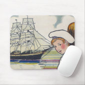 S is voor schip muismat (Met muis)
