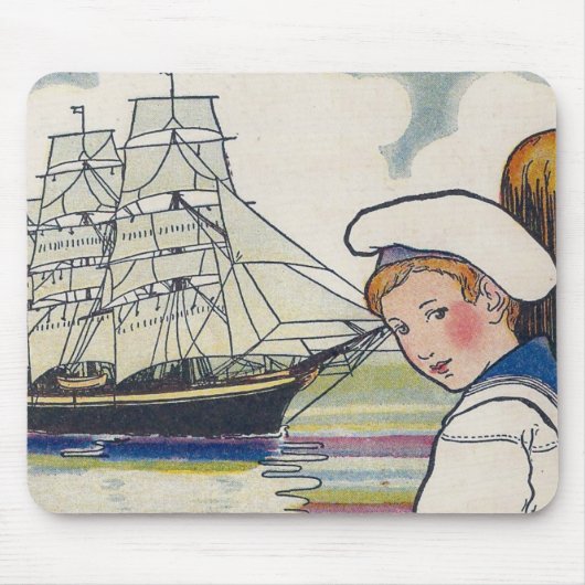S is voor schip muismat (Voorkant)