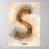 S is voor slang poster (Voorkant)