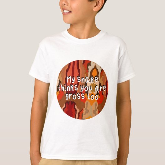 S is voor Slang T-shirt (Voorkant)