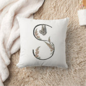 S is voor Sleuf en Snapdragons kussen! Kussen (Deken)