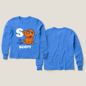 S is voor Snuffleupagus | Jouw namen toevoegen (Voorkant /achterkant)