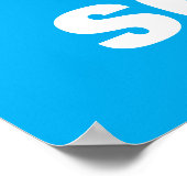 S is voor Snuffleupagus | Voeg je naam toe Poster (Hoek)