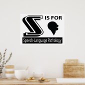 S is voor spraaktaalpathologie poster (Keuken)