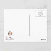 S is voor winkelen briefkaart (Achterkant)