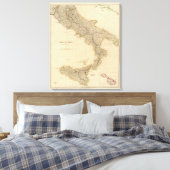 S Italië Canvas Afdruk (Insitu (Slaapkamer))