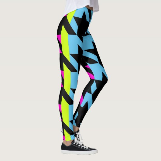 S.K. Toothy Neon Leggings (Rechts)