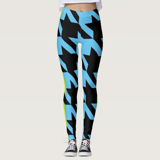 S.K. Toothy Neon Leggings (Voorkant)