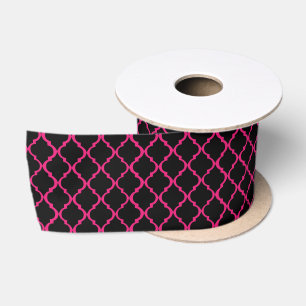 S.K. Trellis Ribbon Spool Satijnen Lint