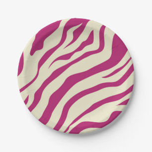 S.K. Zebra Fever Papier Borden Papieren Bordje