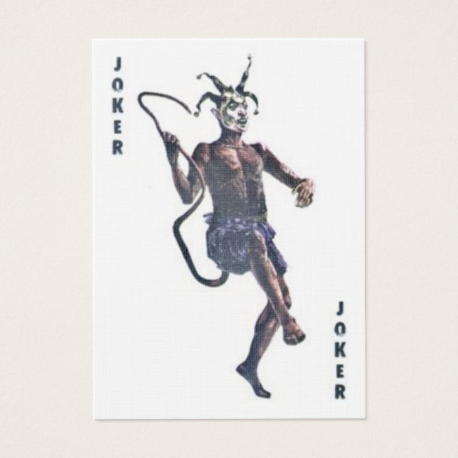 S-kaart Visitekaartjes (Voorkant)