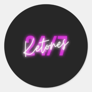 S Keto Dieet Drink Ketonen Dagelijks Gewichtsverli Ronde Sticker