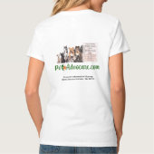 S*kIied my Cat - lichte achtergrond T-shirt (Achterkant)