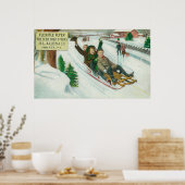 S L Allen & Co Flexible Flyer-pakket Poster (Keuken)