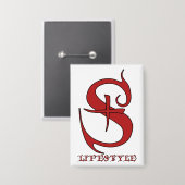 S+ Lifestyle Speld Button (Voorkant / Achterkant)