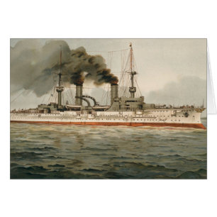 S.M. Grosse Kreuzer 'Furst Bismarck' (H.M. Geweldi