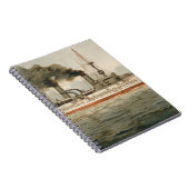 S.M. Grosse Kreuzer 'Furst Bismarck' (H.M. Geweldi Notitieboek (Rechterzijde)
