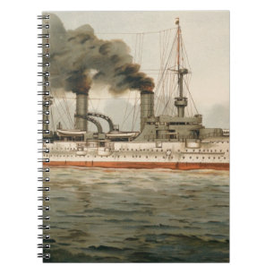 S.M. Grosse Kreuzer 'Furst Bismarck' (H.M. Geweldi Notitieboek