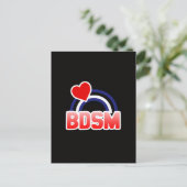 S / M Pride Briefkaart (Staand voorkant)