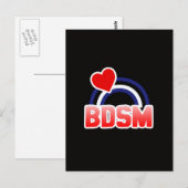 S / M Pride Briefkaart (Voorkant / Achterkant)