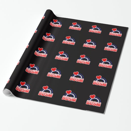 S / M Pride Cadeaupapier (Uitgerold)