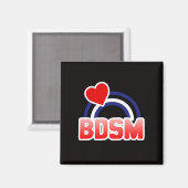 S / M Pride Magneet (Voorkant / Achterkant)