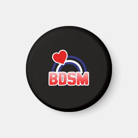 S / M Pride Magneet (Voorkant)