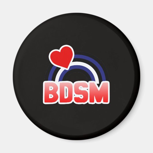 S / M Pride Magneet (Voorkant)