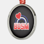S / M Pride Metalen Ornament (Links)