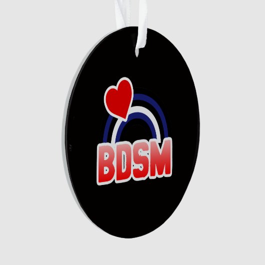 S / M Pride Ornament (voorkant)