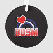 S / M Pride Ornament (achterkant)