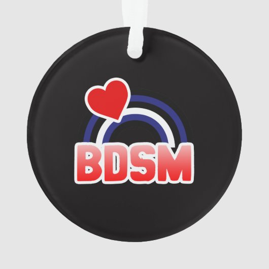 S / M Pride Ornament (achterkant)