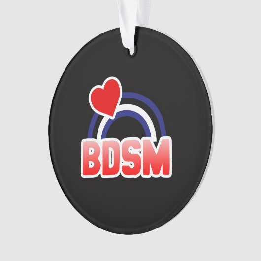 S / M Pride Ornament (voorkant)