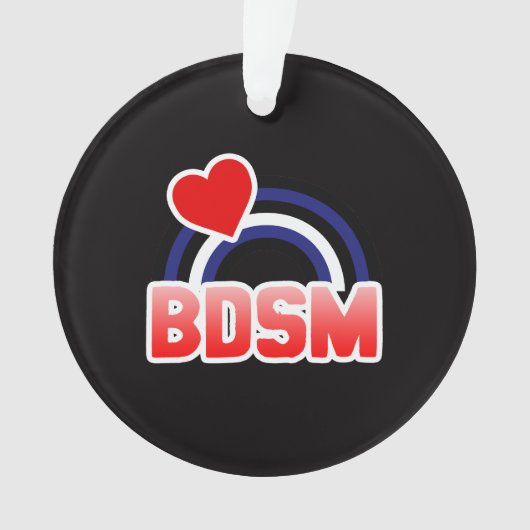S / M Pride Ornament (voorkant)