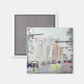 S Main St, Ann Arbor, Michigan Magneet (Voorkant / Achterkant)