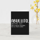 S Mannen Vaders Dag Regular Opa Abuelito Kaart (Gele Bloem)