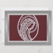 S. Maria Elegante zilveren rand frame aangepaste f (Voorkant)