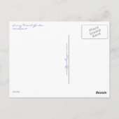 's middags in een zonnige briefkaart van de Franse (Achterkant)