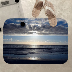 's middags op de strand badmat