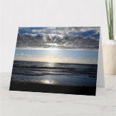 's middags op de strand kaart (Voorkant)