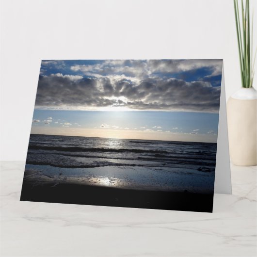 's middags op de strand kaart (Voorkant)