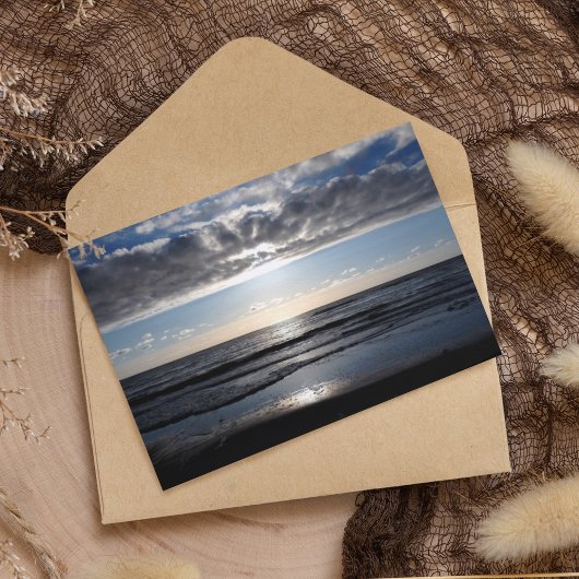 's middags op de strand kaart