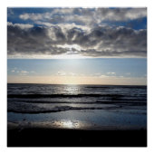 's middags op de strand perfect poster (Voorkant)