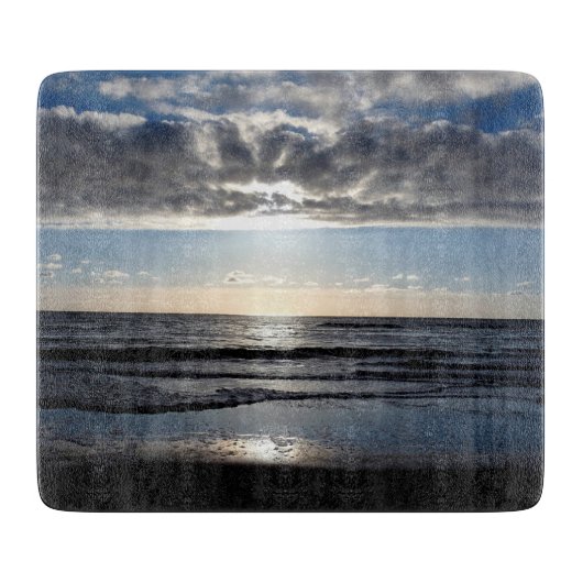 's middags op de strand snijplank (Voorkant)