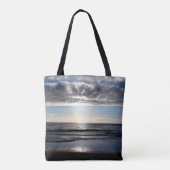 's middags op de strand tote bag (Achterkant)